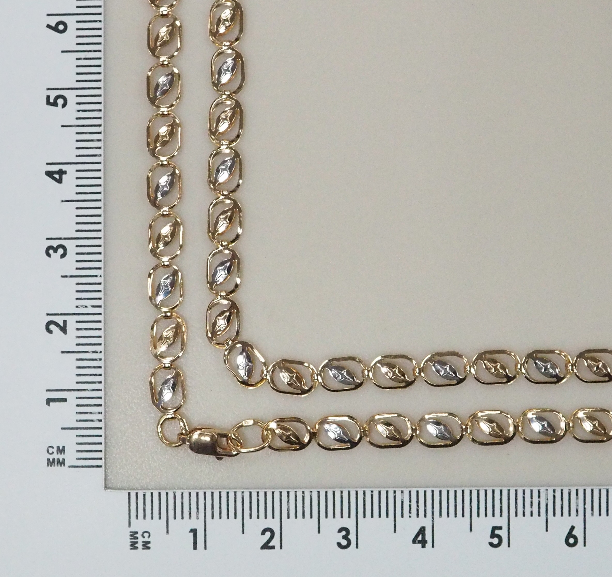 Цепь из золота плетение "Фантазийное"